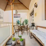 Bright A-c With Sea View - Appartement Antibes
